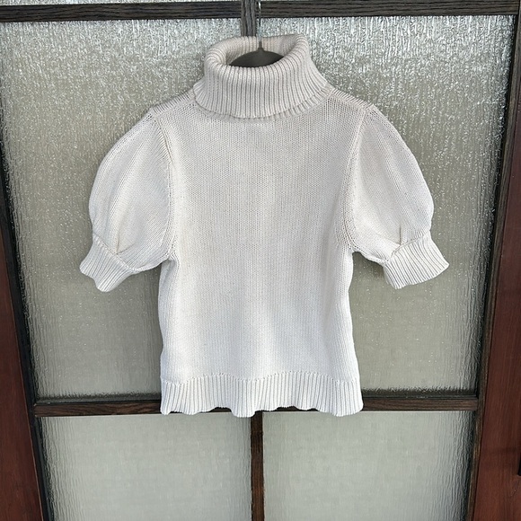 Adam Lippes Collective
Cream Puff Sleeve Sweater size large - Picture 10 of 10